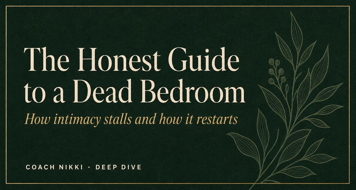 Share card for The Honest Guide to a Dead Bedroom